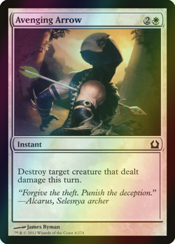 MTG Avenging Arrow Foil ** Return to Ravnica ** English (NM) - Image 1