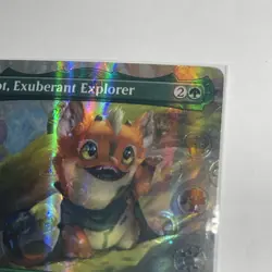 Loot, Exuberant Explorer (Borderless) (Mana Foil) Foundations Foil - Image 4