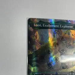 Loot, Exuberant Explorer (Borderless) (Mana Foil) Foundations Foil - Image 5