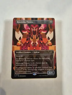 Roaming Throne (Borderless) The Lost Caverns of Ixalan Regular - Image 1