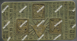YUGIOH 2022 TIN OF THE PHARAOH'S GOD FACTORY SEALED TIN - Image 1