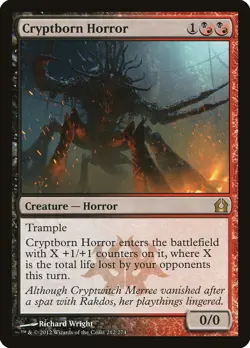MTG Cryptborn Horror ** Return to Ravnica ** English (NM) - Image 1