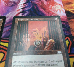 MTG Magic the Gathering - 2 x Phyrexian Furnace - Weatherlight - LP - Image 4