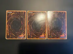 3x Blue-Eyes White Dragon Ultra Rare No Ref 1999 EX Starter Box YuGiOh OCG DMG - Image 2