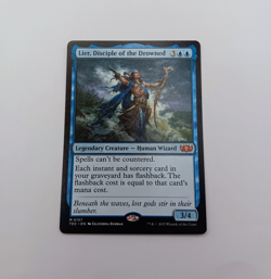 Lier, Disciple of the Drowned MTG Mythic Rare Tarkir: Dragonstorm Commander Blue - Image 1