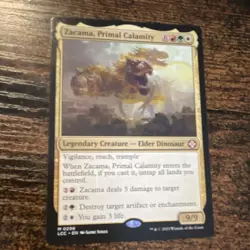 Magic: The Gathering Zacama, Primal Calamity Mythic Legendary Red Green White C… - Image 1
