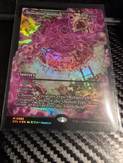 Bloodline Bidding (Showcase) Lorwyn Eclipsed Foil - Image 1