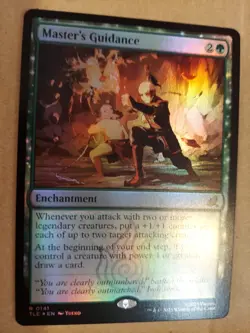 Master's Guidance Avatar: The Last Airbender: Eternal-Legal Foil - Image 1