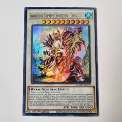 Swordsoul Supreme Sovereign Chengying - MAMA-EN039 - NM - Ultra - 1st - Yugioh - Image 1