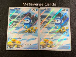 Pokemon TCG English Me02: Phantasmal Flames Piplup 098/094 Lot*2 - Image 1