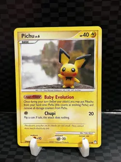 Pichu 93/123 - Pokemon TCG Mysterious Treasures 2007 - HP - Image 1