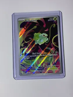 Bulbasaur Mega Evolution Special Illustration Rare 133/132 Pokemon TCG - Image 1