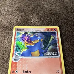 Pokemon TCG Bagon 57/113 EX Delta Species Stamped Reverse Holo Common - Image 5