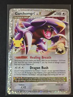 Garchomp C Lv.X 145/147 HOLO Celebrations 2021 Pokemon 25th Anniversary - Image 1