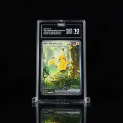 2026 POKEMON ASC EN-ASCENDED HEROES SPECIAL ILLUSTRATION RARE PIKACHU EX TAG 10 - Image 1