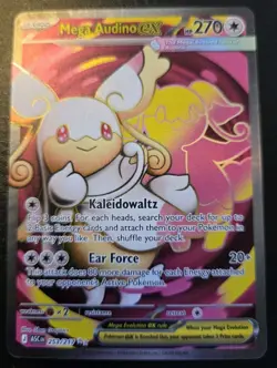 Mega Audino EX 253/217 Ultra Rare Ascended Heroes Pokemon TCG - Image 1