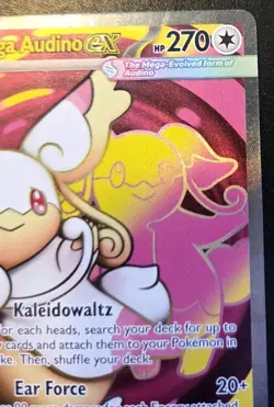Mega Audino EX 253/217 Ultra Rare Ascended Heroes Pokemon TCG - Image 3