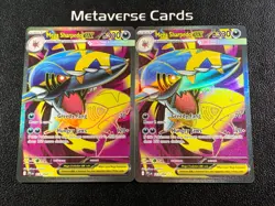 Pokemon TCG English Me02: Phantasmal Flames Mega Sharpedo ex 113/094 Lot*2 - Image 1