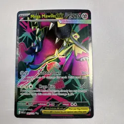 Pokemon TCG ME01: Mega Evolutions Mega Mawile Ex Ultra Rare 162/132 - Image 1
