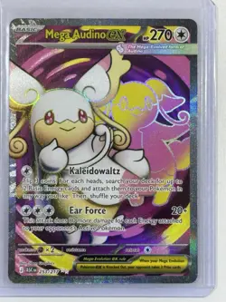 Pokemon TCG Mega Audino Ex 253/217 Ascended Heroes Ultra Rare NM - Image 1