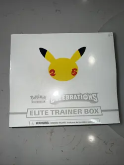 Pokemon TCG: 25th Anniversary Celebrations Elite Trainer Box (2021) 820650809439 - Image 1
