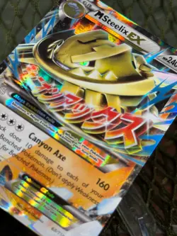 M STEELIX EX ~ Pokemon TCG: XY STEAM SIEGE - Image 5