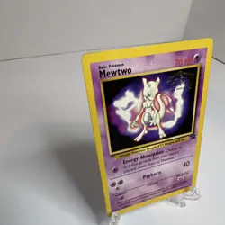 LP Pokemon TCG Mewtwo Wotc Promo 03/53 Movie Promo 1999 70 HP Regular - Image 2