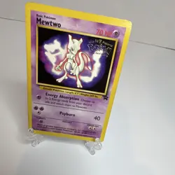 LP Pokemon TCG Mewtwo Wotc Promo 03/53 Movie Promo 1999 70 HP Regular - Image 3