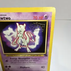 LP Pokemon TCG Mewtwo Wotc Promo 03/53 Movie Promo 1999 70 HP Regular - Image 4
