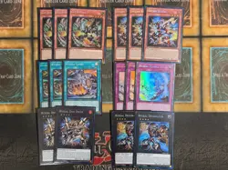 Yugioh x16 Card Ryzeal Deck Core All Collector Rare! Sword Ext Detonator + MORE! - Image 1