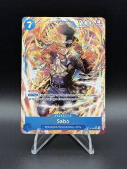 One Piece Adventure on Kami’s Island OP-15-EB04 - Sabo SR Alt Art - OP15-046 - Image 1