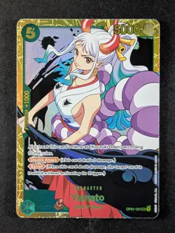 2022 One Piece YAMATO #OP01-121 Romance Dawn Secret Rare Japanese - Image 1
