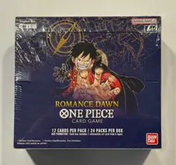 One Piece TCG OP-01 English Romance Dawn Blue Bottom Booster Box NEW SEALED - Image 3