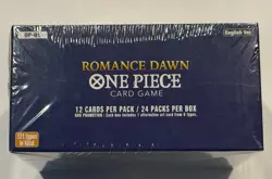 One Piece TCG OP-01 English Romance Dawn Blue Bottom Booster Box NEW SEALED - Image 5