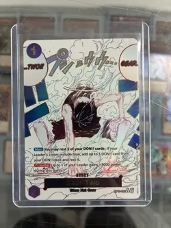 ONE PIECE TCG GEAR TWO ALTERNATE ART OP11-080 A FIST OF DIVINE SPEED - Image 1