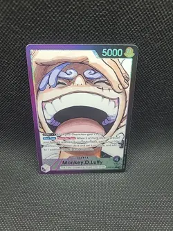 One Piece Monkey.D.Luffy Op09-061 L Alt. Art Emperors in the New World English - Image 1