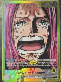 JEWELRY BONNEY - One Piece OP13-100 - AAL Alt Art Leader - Carrying On His Will - Image 1