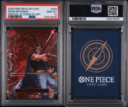 One Piece Benn.Beckman Op-13 Carry on His Will Super Rare Foil SP - Image 3