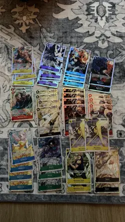 One Piece OP-15 SR lot x40: Rebecca/Gin/Brook/Sabo/Krieg/Enel/Wyper/Zoro/Koby ++ - Image 3