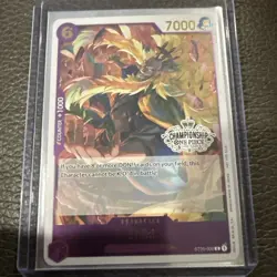 One Piece CCG Singles - Shiki - ST05-008 Store Championship Participation Vol.2 - Image 1