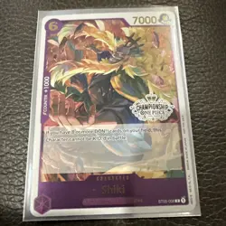 One Piece CCG Singles - Shiki - ST05-008 Store Championship Participation Vol.2 - Image 2
