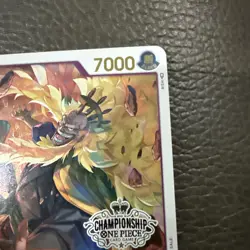 One Piece CCG Singles - Shiki - ST05-008 Store Championship Participation Vol.2 - Image 5