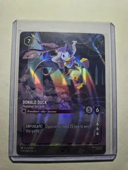 Disney Lorcana - Donald Duck - Flustered Sorcerer Enchanted 209/204 NM - Image 1