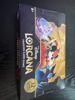 Disney Lorcana The First Chapter Booster Box Factory Sealed-24 Packs - Image 1