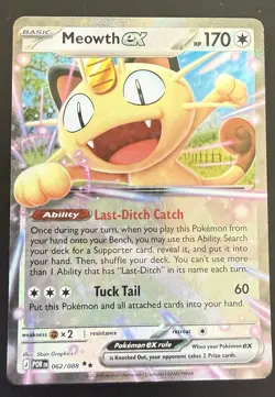 Meowth EX - 062/088 - Double Rare - Perfect Order - Pokemon TCG - NM/M - Image 1