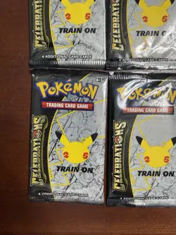 Pokemon TCG: Sword & Shield- (4) CELEBRATIONS Booster Packs- NEW/FACTORY SEALED - Image 2