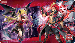 Yu-Gi-Oh! Fiendsmith Engraver Lacrima the Crimson Tears Playmat w/ Original box - Image 3