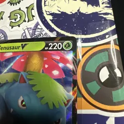 Pokemon Venusaur V SWSH100 Sword & Shield Promo Foil 220 HP Basic Card - Image 3