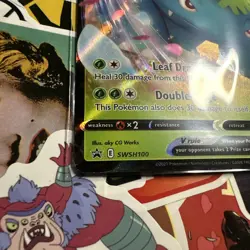 Pokemon Venusaur V SWSH100 Sword & Shield Promo Foil 220 HP Basic Card - Image 4