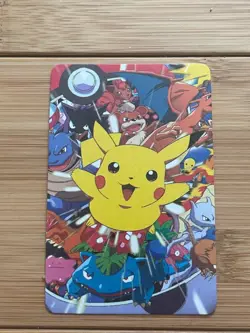 Pikachu 10 - Pokemon Playing Cards 25th Anniversary Japanese Pocket Monsters - Image 2